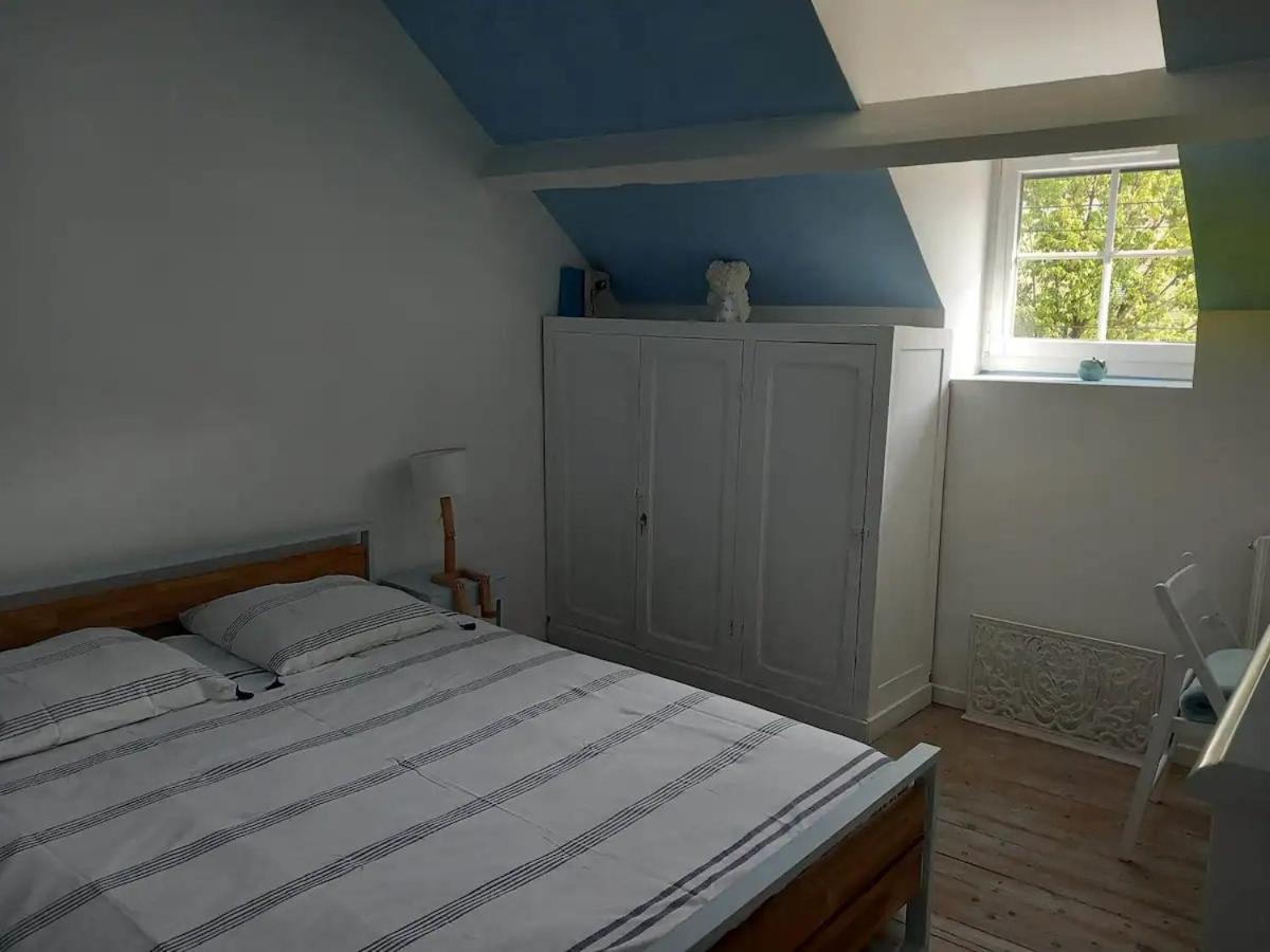 Chambre Bleue Avec Acces Plage ブールジュ エクステリア 写真