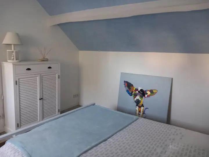 Chambre Bleue Avec Acces Plage ブールジュ エクステリア 写真