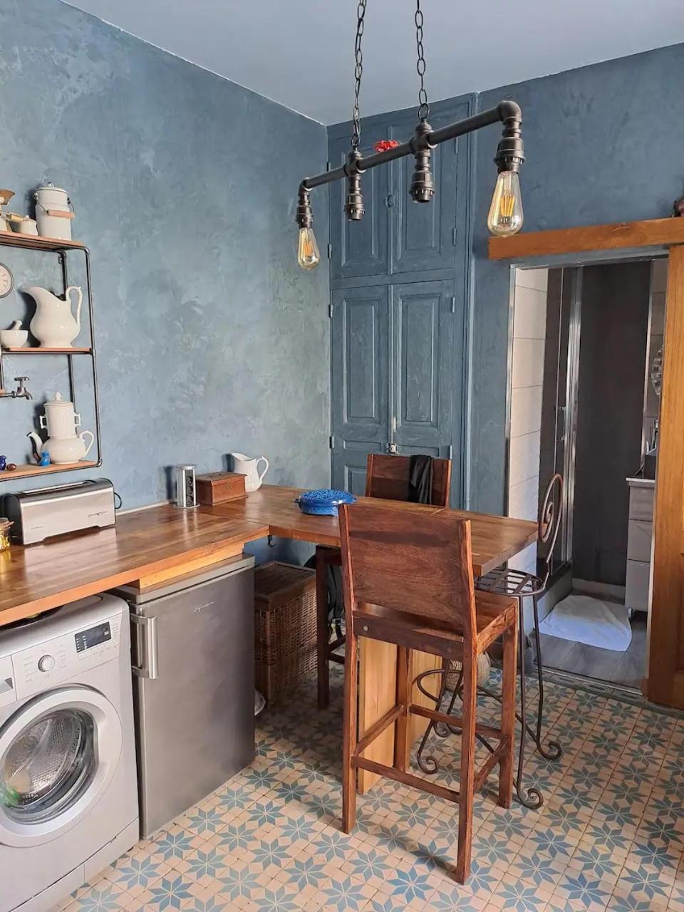 Chambre Bleue Avec Acces Plage ブールジュ エクステリア 写真